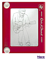 With over 35 years experience in Etch-A-Sketch Art, Jeff Gagliardi is one of the original, and one of the best known Etch-A-Sketch artists.